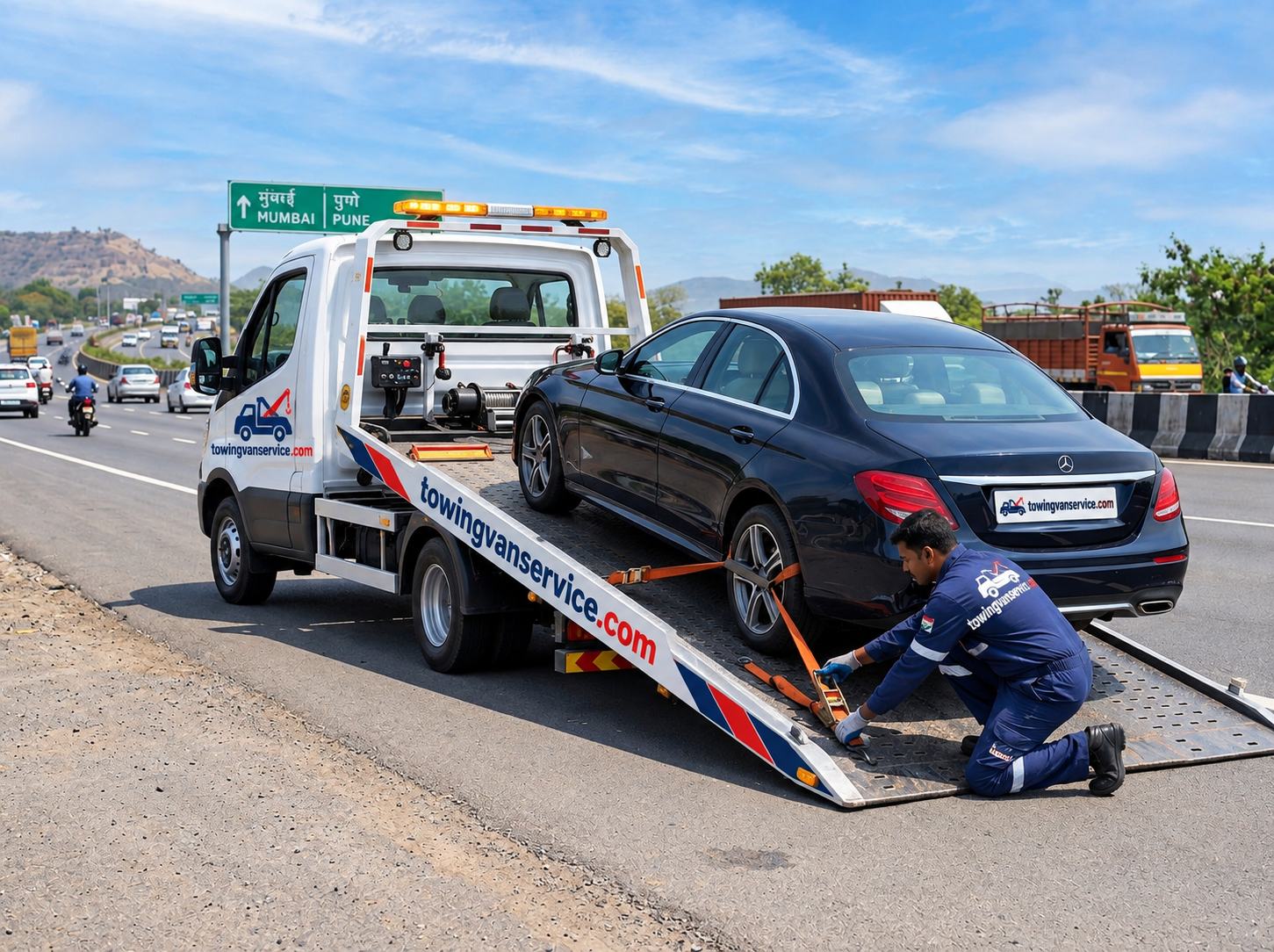 Towing Van Service roadside assistance